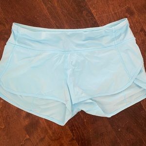 RARE Lululemon Speed Shorts